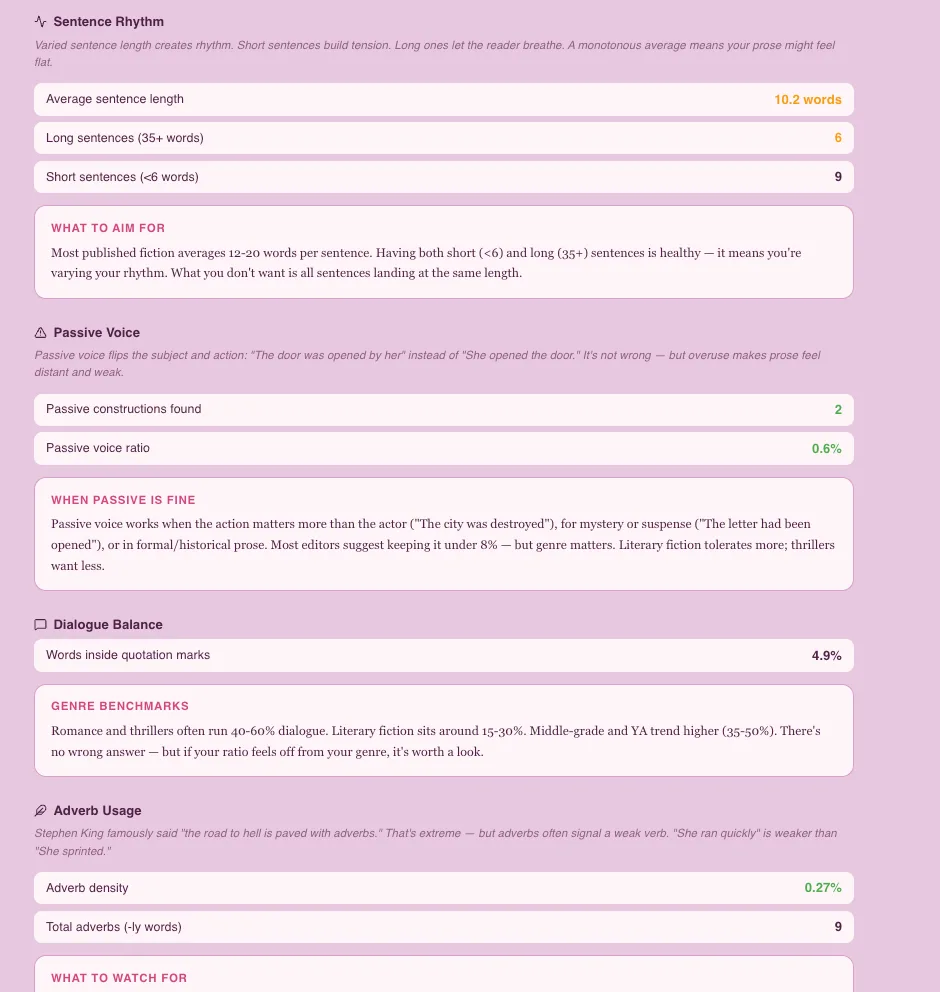 Manuscript Health editorial guidance